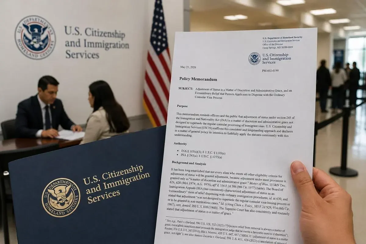 Green card por petición familiar: qué cambia tras el nuevo memorando del USCIS