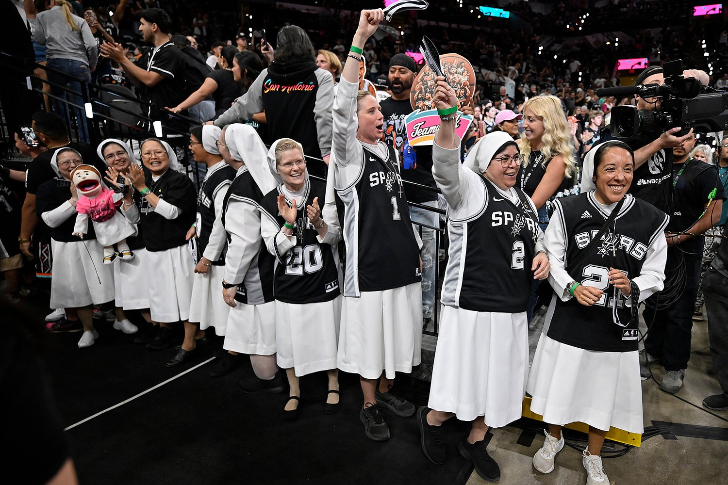 From pregame invocations to cheering nuns, how NBA playoff teams embrace faith