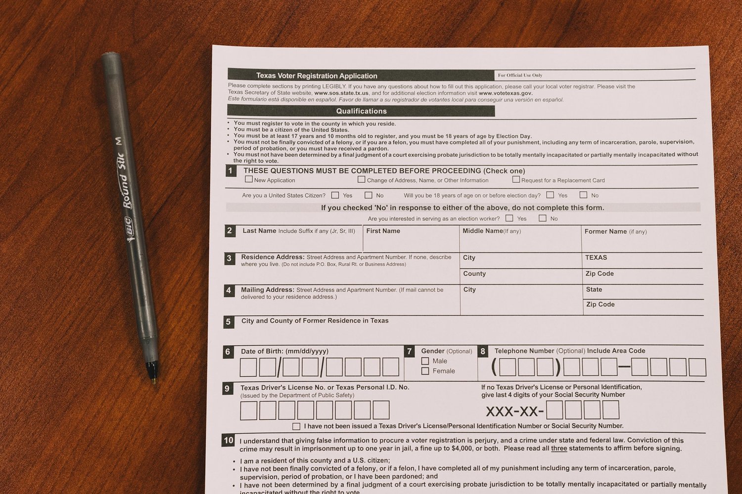 Election officials ask Texas to halt rollout of updated voter registration system