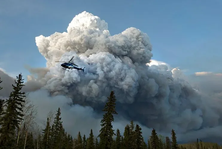 Pediatric asthma worsened in Vermont following Canadian wildfires, UVM study finds