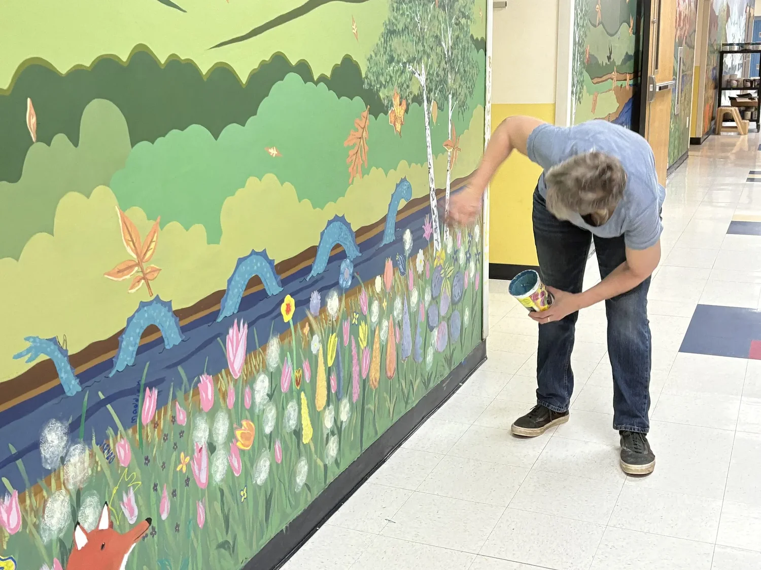 'It's so extraordinary': Pioneer Valley to unveil 125-foot student mural at inaugural spring arts celebration