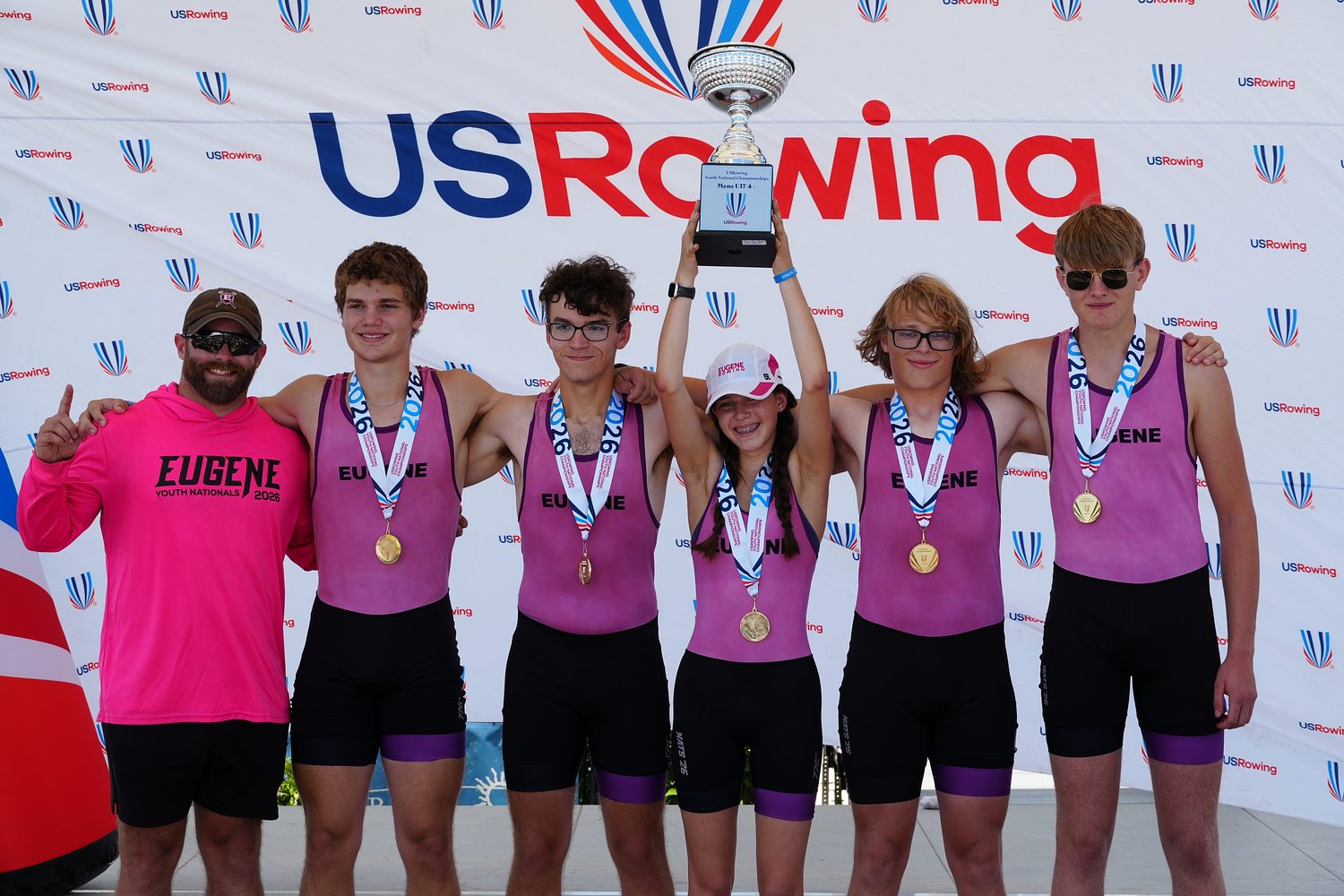 Eugene youth rowing crew claims a national championship