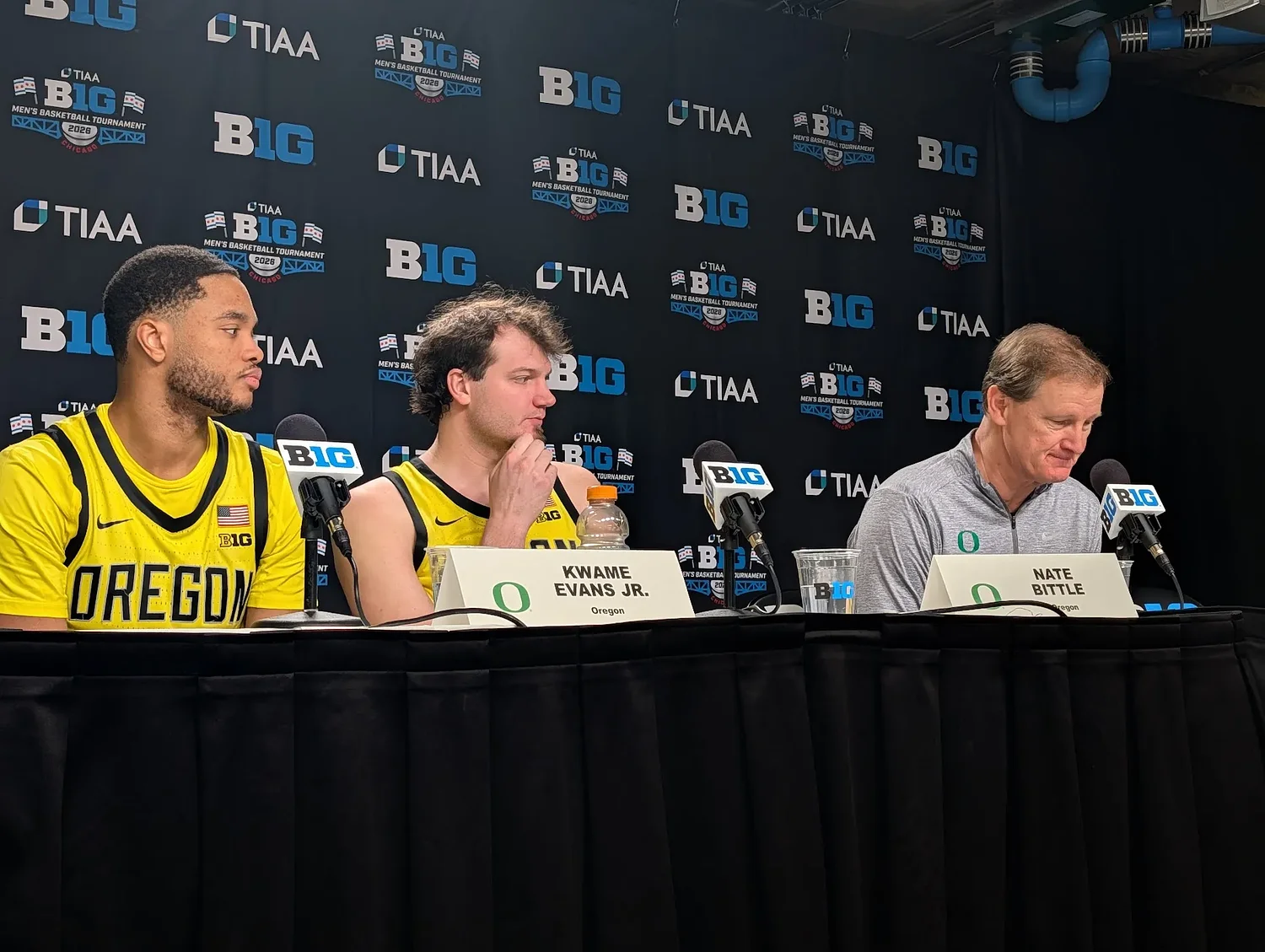 Ducks doomed from the start in Big Ten Tournament loss