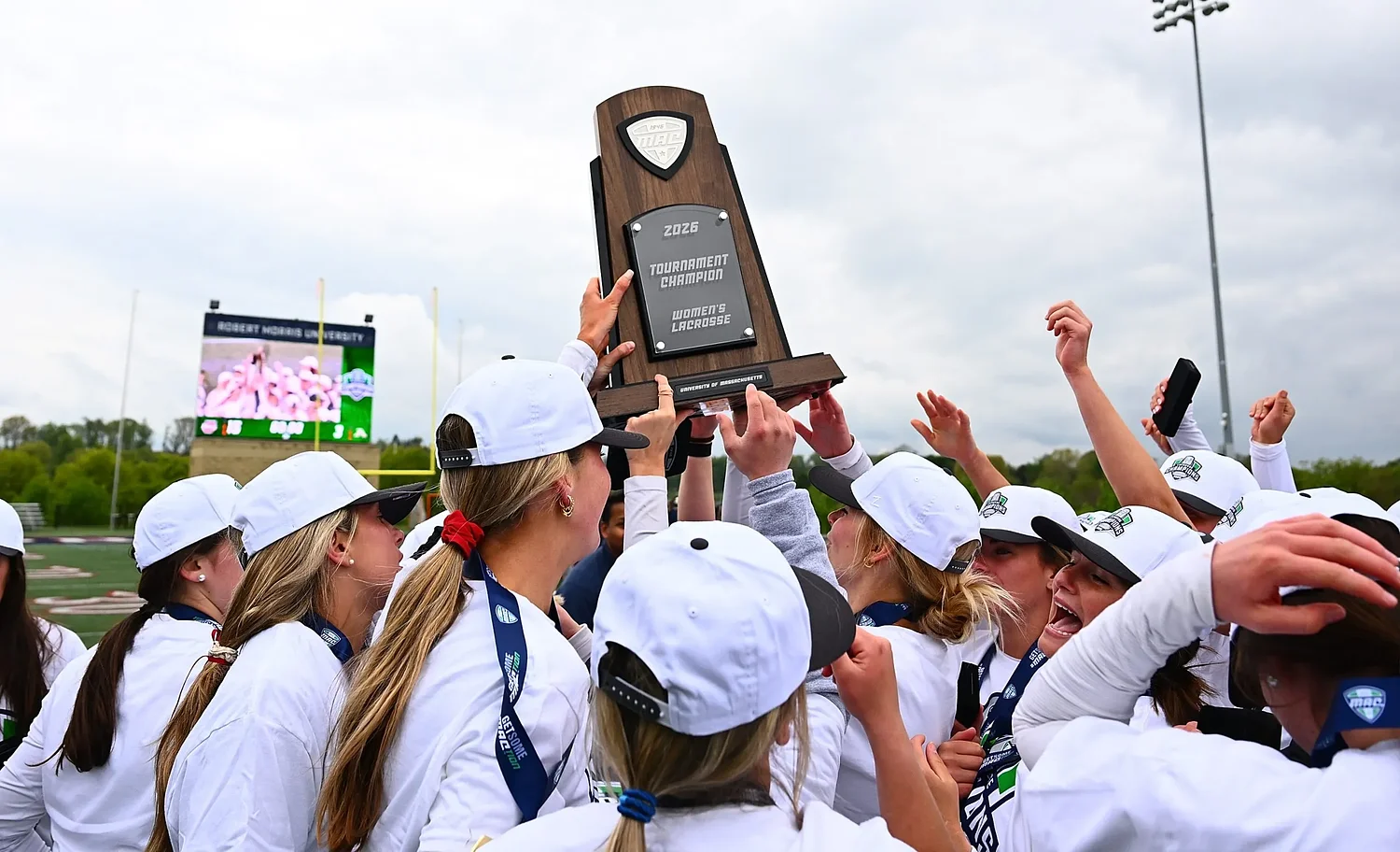 UMass women's lacrosse: Minutewomen win first MAC title with 15-3 victory over Akron