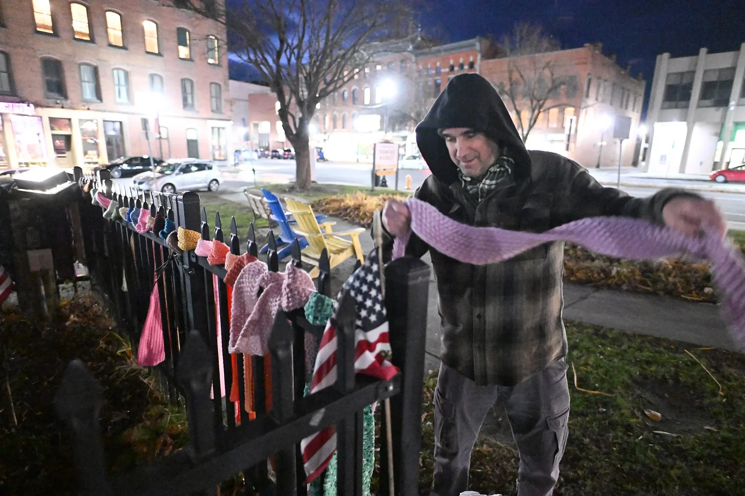 Wendell resident continues Scarf Project, providing winter apparel for eighth year