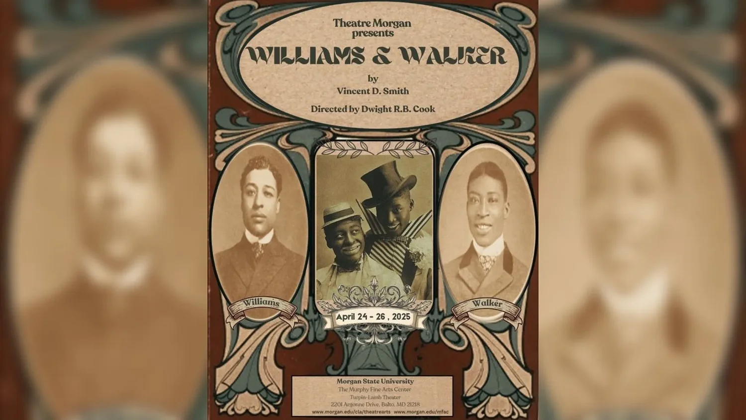 Theatre Morgan presents groundbreaking historical drama ‘Williams and Walker’ at Morgan State University