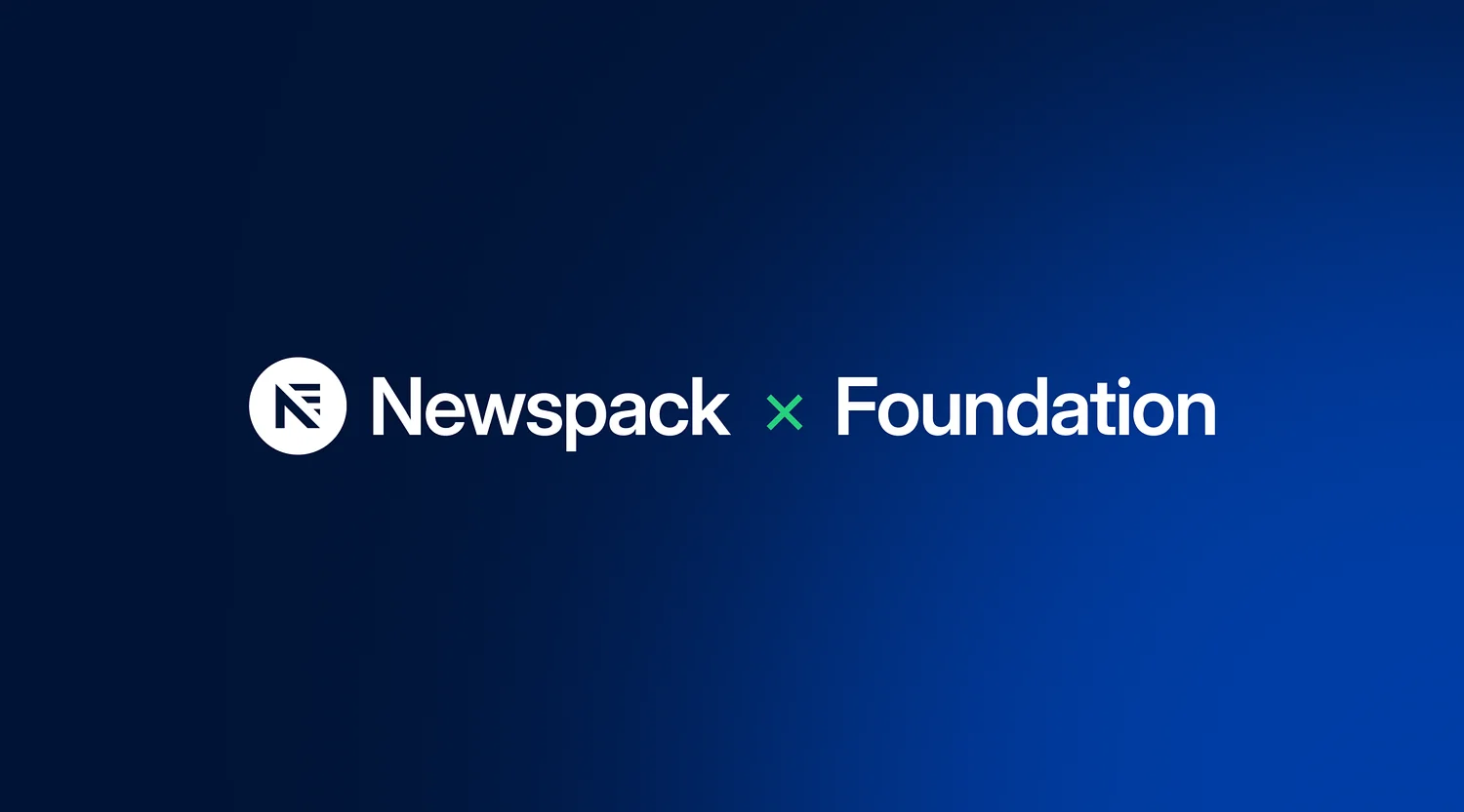 Foundation and Newspack join forces