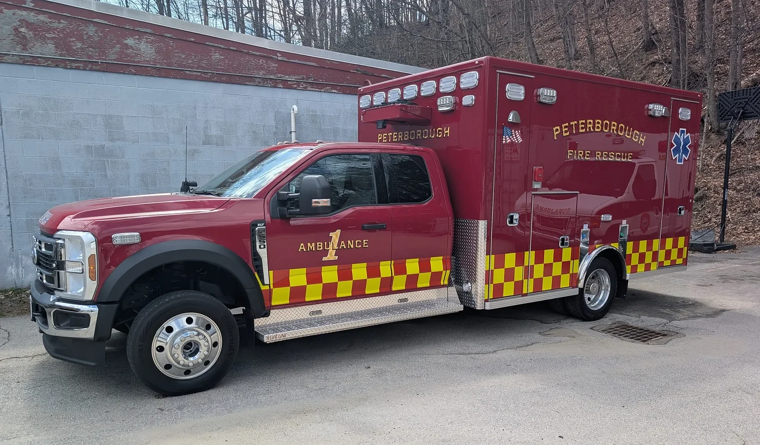 Peterborough Fire & Rescue receives new $451,000 ambulance