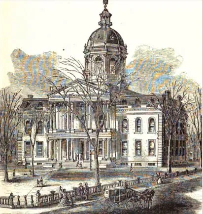 Vintage Views: The first New Hampshire State House