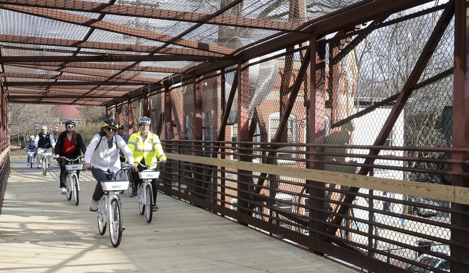 Northampton marks $1.5M ValleyBike boost with '413 Day' ride