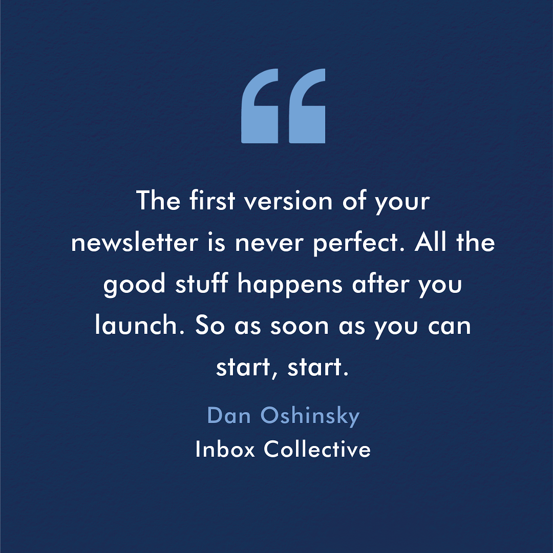 The Newsletter Advice I Give Again and Again