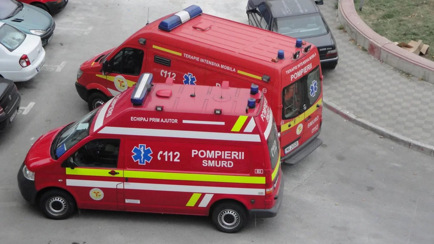 Pieton lovit de o autoutilitară pe Șoseaua Alba Iulia: a ajuns la spital