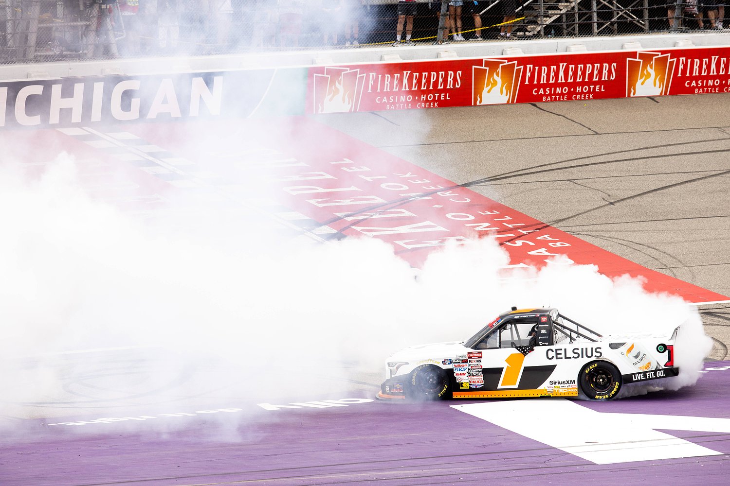 See photos, results from NASCAR Truck Series at Michigan International Speedway