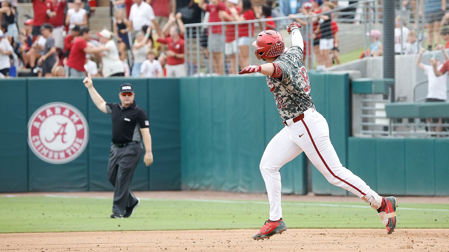 Alabama baseball is going back to College World Series, and one unforgettable swing made it happen