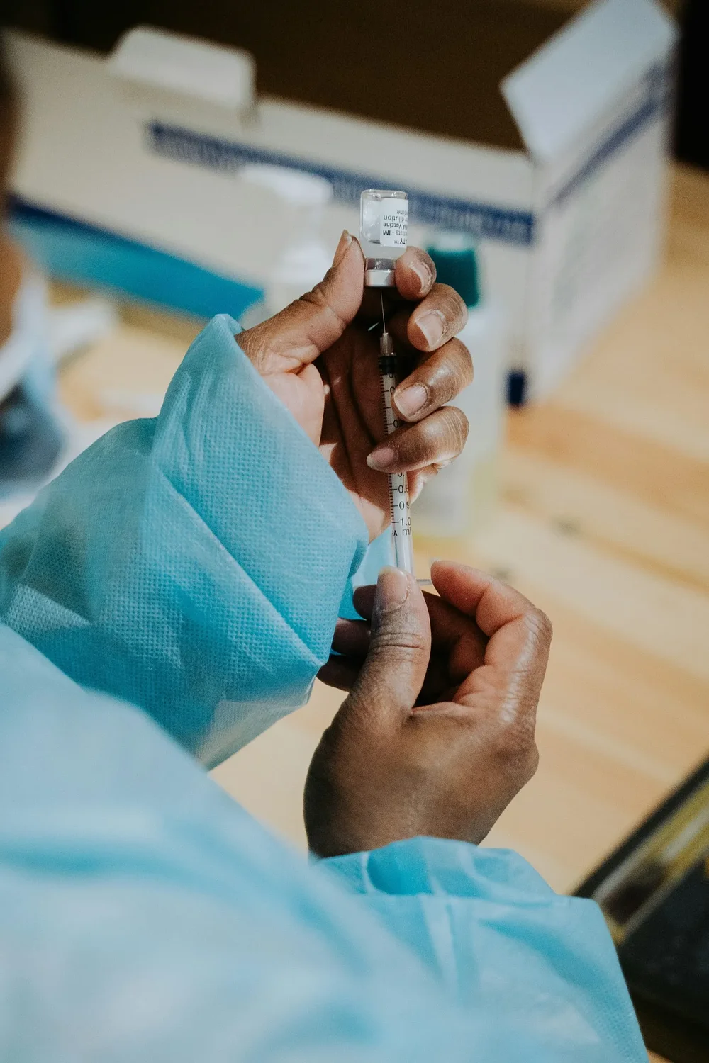 What polls show about Americans' views on childhood vaccine mandates