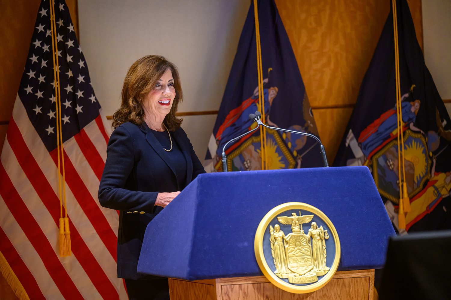 Kathy Hochul embraces tax initiative to help fund Jewish education