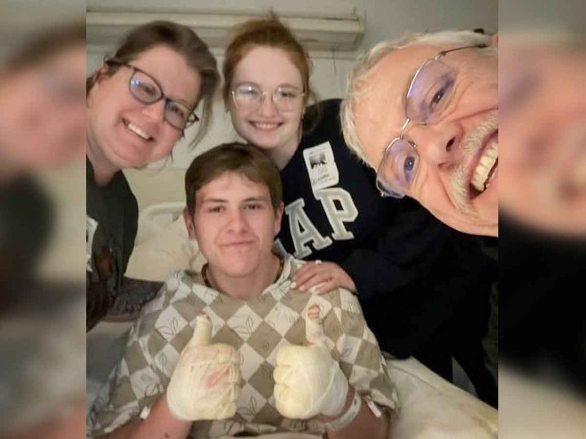 Lincolnville firefighter injured in Searsmont lumber mill fire returns home