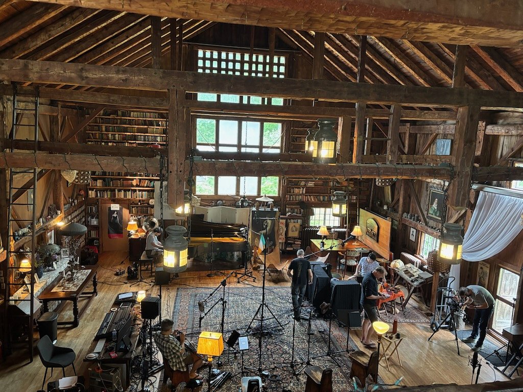 Irish band Ishna records debut album in historic Peterborough barn