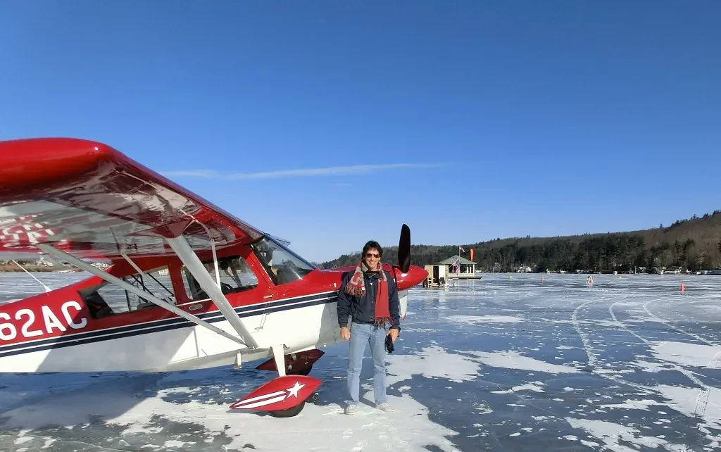 Granite Geek: Even if you can't fly onto it, you can learn about the ice runway at the Aviation Museum